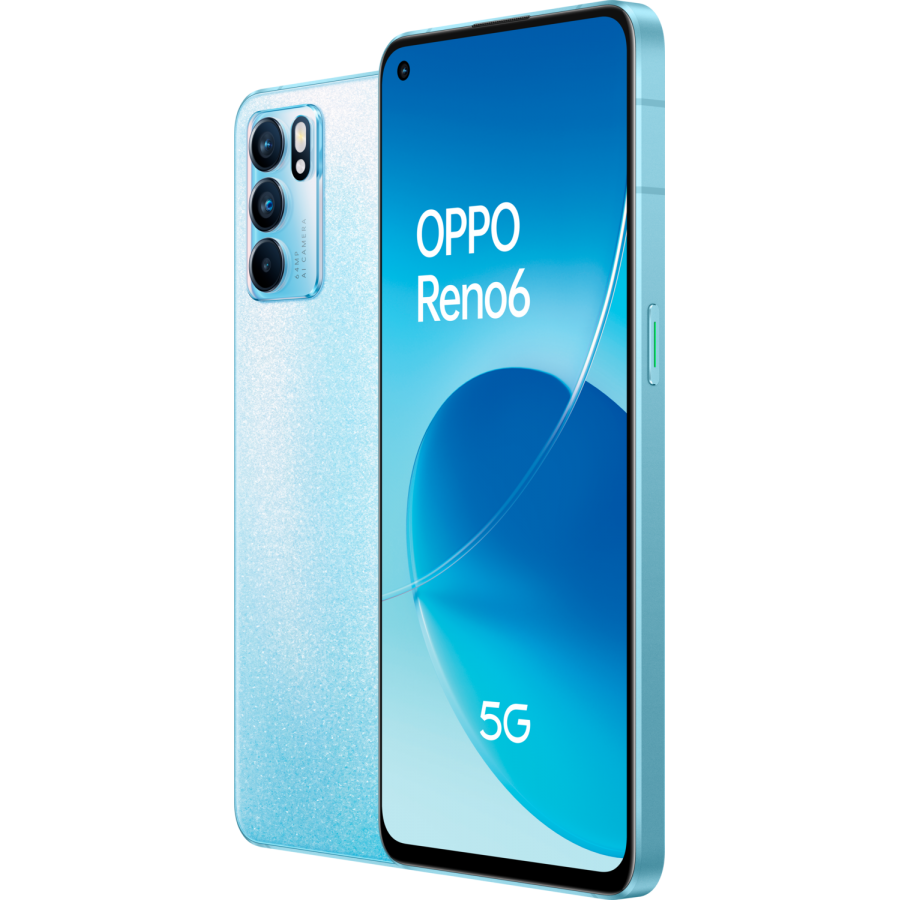 Smartphone OPPO Reno 6 5G - 128GB, 8GB RAM, Dual SIM, Carga rápida 65W
