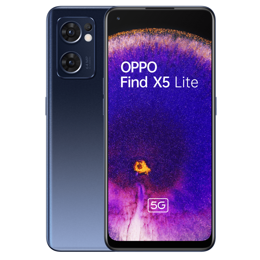 Oppo Find X5 Lite 5G de gran pantalla y con gran resolucion. Pantalla muy luminosa y resistente.