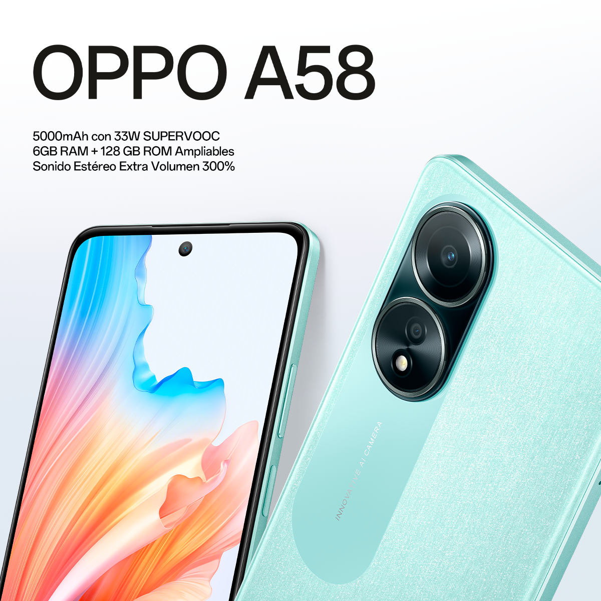 El OPPO A58 llega a España: su nuevo móvil barato destaca por su diseño,  carga rápida y el brillo de su pantalla