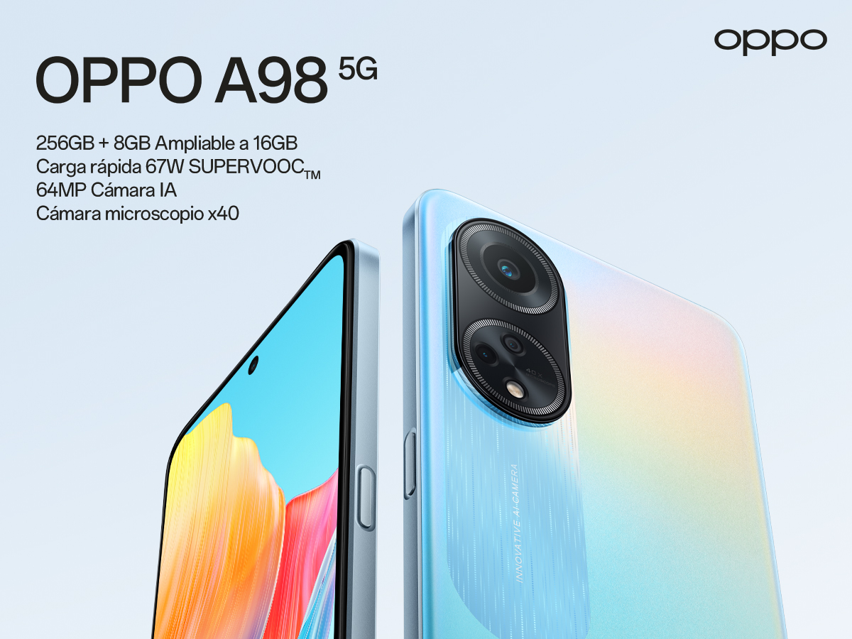 Análisis del smartphone OPPO A98: carga rápida y cámara